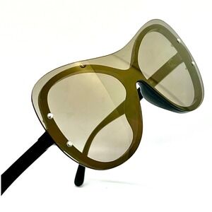 Oversized‎ Shield Sunglasses Fashion Visor Y2K Style Women Cat Eye Shades Lentes